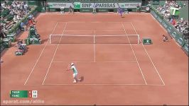 Thiem vs. Tomic  Roland Garros 2017 R1 Highlights HQ