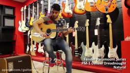 Fender Paramount PM 1 Deluxe natural  by guitariran