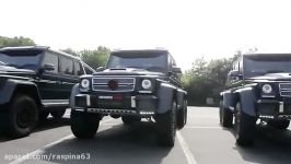 یه سری مرسدس Brabus 700 6x6