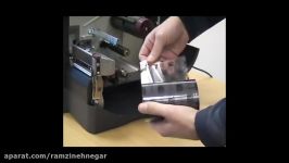 Zebra ZM400 barcode label printer how to install ribbons and labels