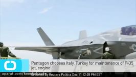 Pentagon Chooses Italy Turkey for Maintenance of F 35 Jet Engine