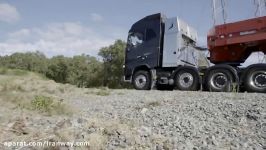 Volvo Trucks  New I Shift with crawler gears can start from standstill with 325 tonnes
