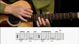 Tapped and Slapped Acoustic Licks Guitar Lesson