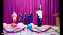 اجرای مسابقه جذاب برای بانوان توسط ایمان ایرانمنش