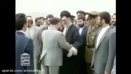 فیلم کمتر دیده شده سفر آیت الله خامنه ای به کره شمالی سال 68