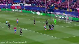 Antoine Griezmann finishes penalty kick​ vs Real Madrid  2016 17 UEFA Champions League Highlights