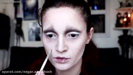 Edward Scissorhands Makeup Transformation  Cosplay Tutorial