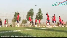 آخرین تمرین تیم ملی ایران قبل بازی ازبکستان