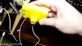کاردستی زیبا، ساده کاربردی اسلحه شارژر همراه فندک