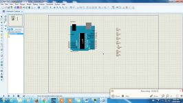 Arduino LED Blinking Knight rider Project in Proteus 8 ISIS. Tutorial 05