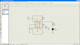 Tishitu Tutorial Proteus 555 Timer Astable Multivibrator Simulation