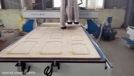 Three head ATC cnc router for cabinet door manufacturing PHILIcam