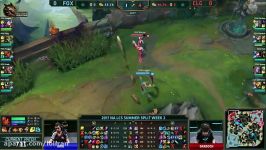 FOX vs CLG  NA LCS Week 2 Day 2 Match Highlights Summer 2017