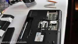 Timelapse HP laptop disassembled then assembled