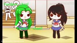 Pas touche à Megami sama Comic Dub Yandere Simulator