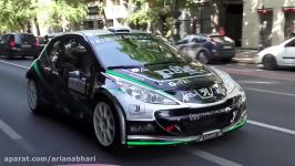 Rally car taxi service at Le Meridien Budapest