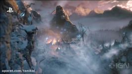 Horizon Zero Dawn The Frozen Wilds Reveal Trailer Conference Audio  E3 2017 Sony Conference