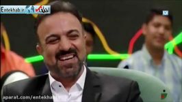 شوخى رامبد جوان مرتضى حیدرى مجری خبر