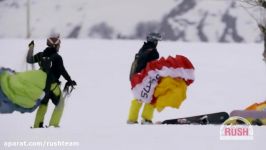 Speed Riding parachute Ski