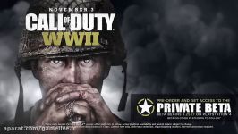 تریلر مولتی پلیر Call of Duty WWII