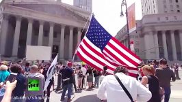 Antifa disrupts anti Sharia rally in NYC