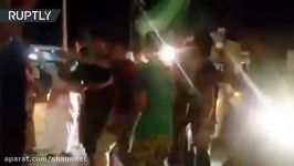 Libyans celebrate Gaddafis son’s release from prison on Ghats streets