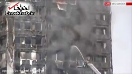 فیلم مهار آتش سوزی لندن ۶نفر کشته شدند