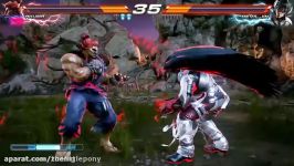 دویل جین VS آکوما در Tekken 7