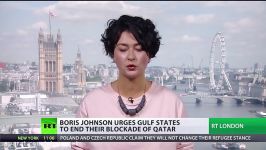 UK Weighs In Johnson urges Gulf states to end Qatar blockade