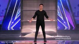 Demian Aditya Escape Artist Risks His Life During AGT Audition  Americas Got Talent 2017