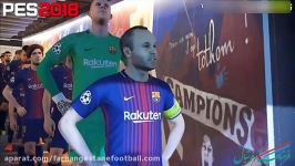 مقایسه گرافیکی بازی FIFA 18 PES 2018