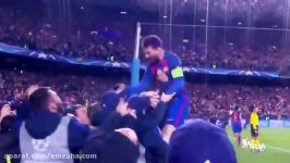 Lionel Messi  Celebrating Teammates Goals HD