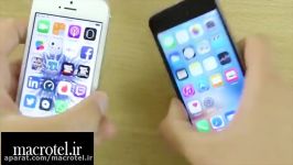 مقایسه باتری iPhone SEدر برابر5s درmacrotel.ir