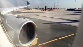 Qatar A350 900XWB  Takeoff  DOH SIN  Business Class