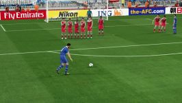 اولین گل ضربه آزاد در PES 2014 جواد نکونام