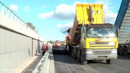 World Amazing Modern Road Construction Asphalting VOGELE DYNAPAC Truck Mega Machines Europe