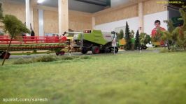 RC bine harvester CLAAS LEXION Dream model by Farmworld Fehmarn