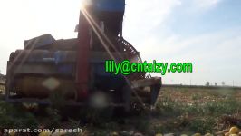 automatic pumpkin seed harvester machine melon seed harvesting machine