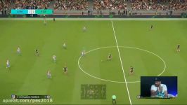 گیم پلی بازی pes2018 حتما ببینید