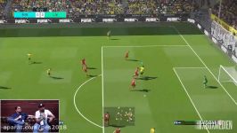 گیم پلی بازی pes2018 حتما ببینید