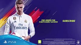 تریلر رسمی بازی FIFA18 حضور رونالدو