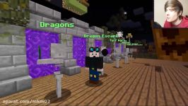 WEIRDEST SERVER LOBBY EVER  Minecraft Dragon Escape Minigame