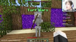 IRON MANS A CHEATER  Minecraft Turf Wars Minigame