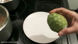 How To Eat Cherimoya  معرفی آموزش خوردن میوه چریمویا