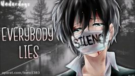 دروغ همهعالیههههه Nightcore ↬ everybody lies lyrics