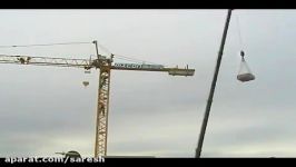 29 10 43 Potain MC 68 Tower Crane  Dismantle