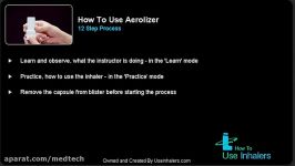 How to use Aerolizer Inhaler