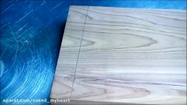 Making dovetail joints with a scroll saw spiral blades