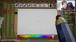 Minecraft  TRAYAURUS CASTLE  Pixel Painters Minigame