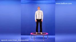 6 Minuten Power Workout auf dem bellicon® Trampolin von Remy Draaijer